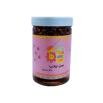 عسل+گل محمدی(1 کیلو)